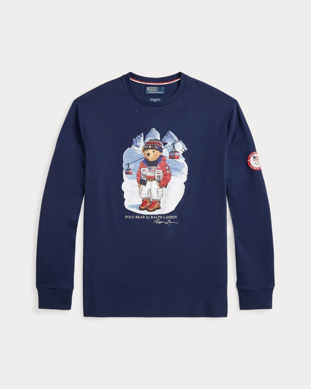 Men's Team USA Polo Bear T-Shirt