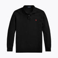 Men's Mesh Long-Sleeve Polo Shirt