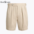 Men's Relaxed Fit Pleated Twill Short