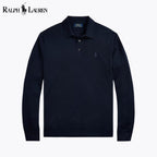 Men's Wool Polo-Collar Jumper