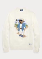 Men's Sweater | Blue Polo Bear