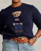 Woman Sweater | Linen Crew Neck