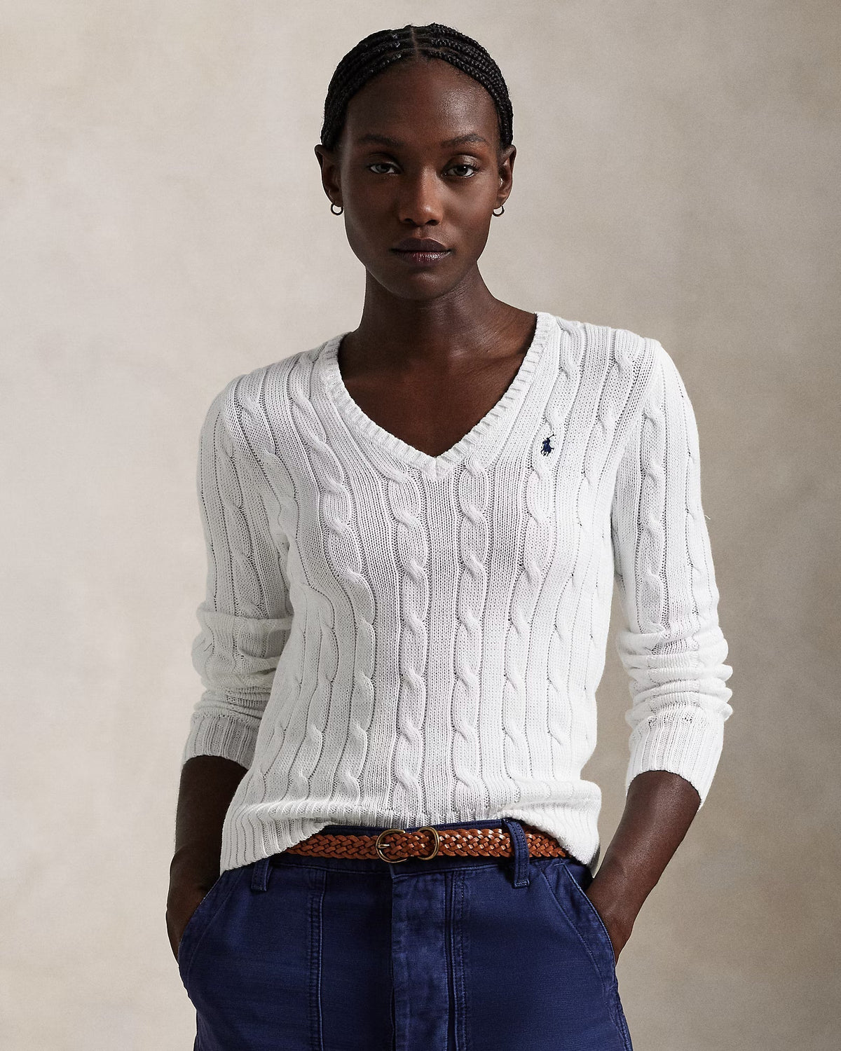 Woman Sweater | V-Neck