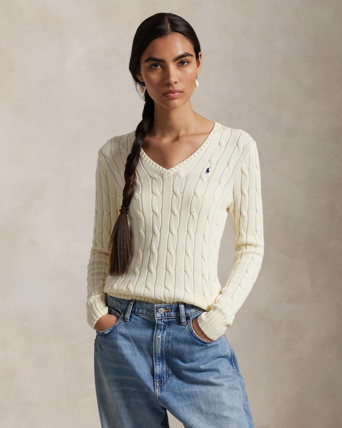 Woman Sweater | V-Neck