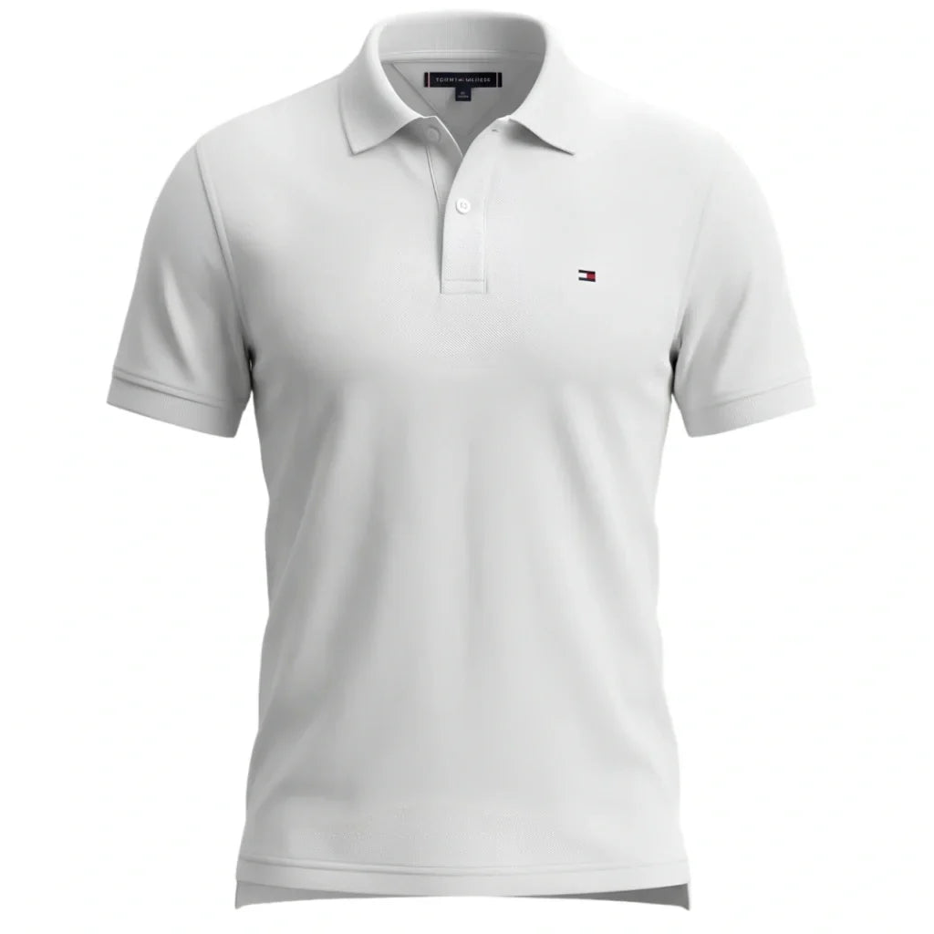 653 TH Double-Piqué Polo Shirt