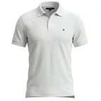 653 TH Double-Piqué Polo Shirt