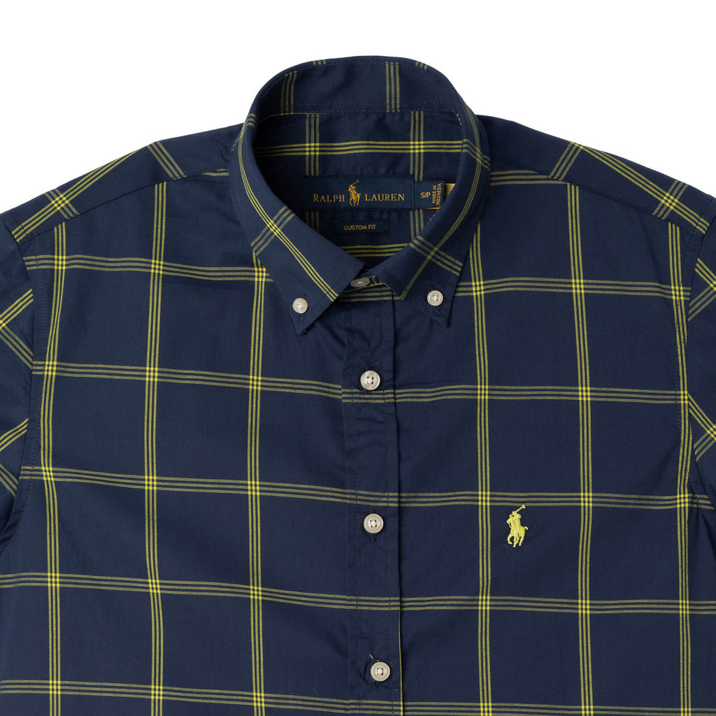 Men's RL Shirt Plaid - Navy Green