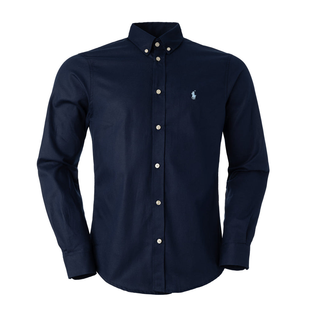 Men's RL Shirt Oxford Navy Pony Blue